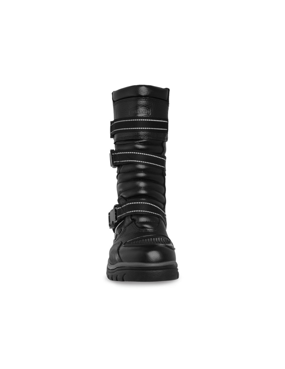 Foto 3 pulgar | Bota Motociclista Hombre Biker Workland 1.0 Negro