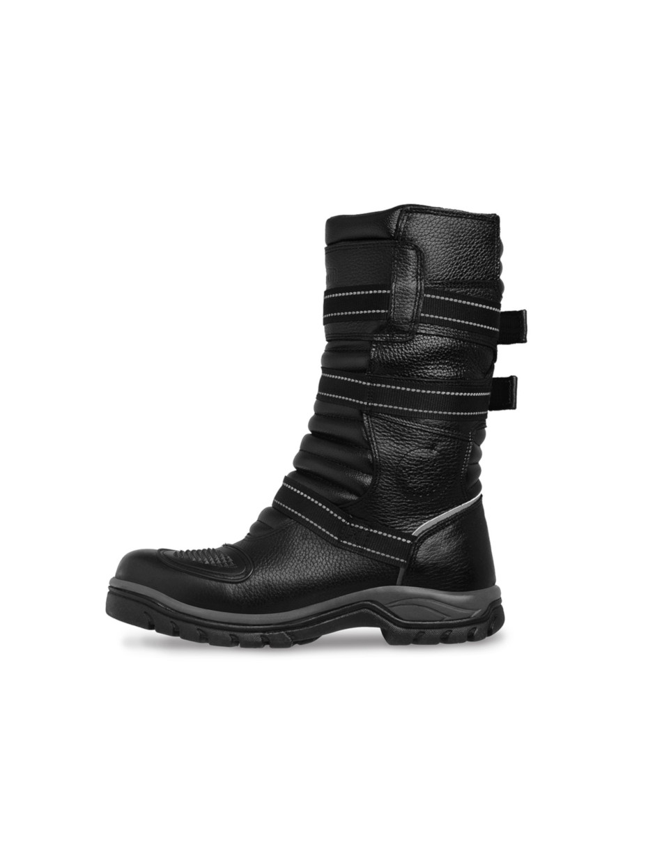 Foto 3 | Bota Motociclista Hombre Biker Workland 1.0 Negro