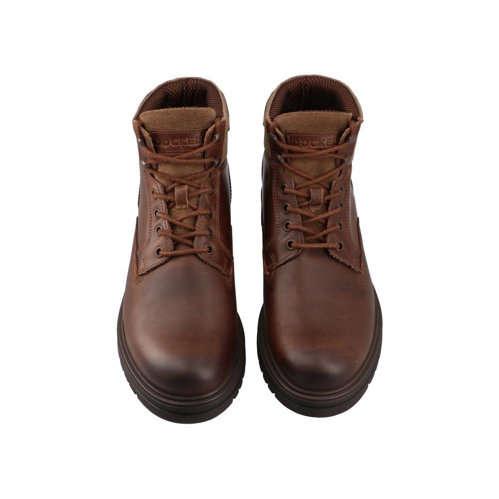 Foto 2 | Botas Dockers color Café para Hombre de Piel Casuales Urbanas