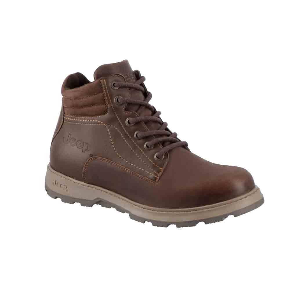 Foto 2 | Botas Jeep color Café para Hombre