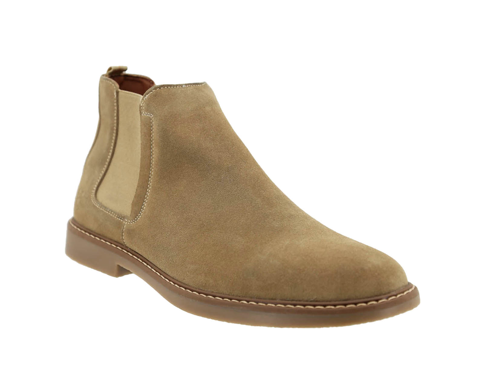 Botín Chelsea Triples Enzo 35800 Beige para Hombre