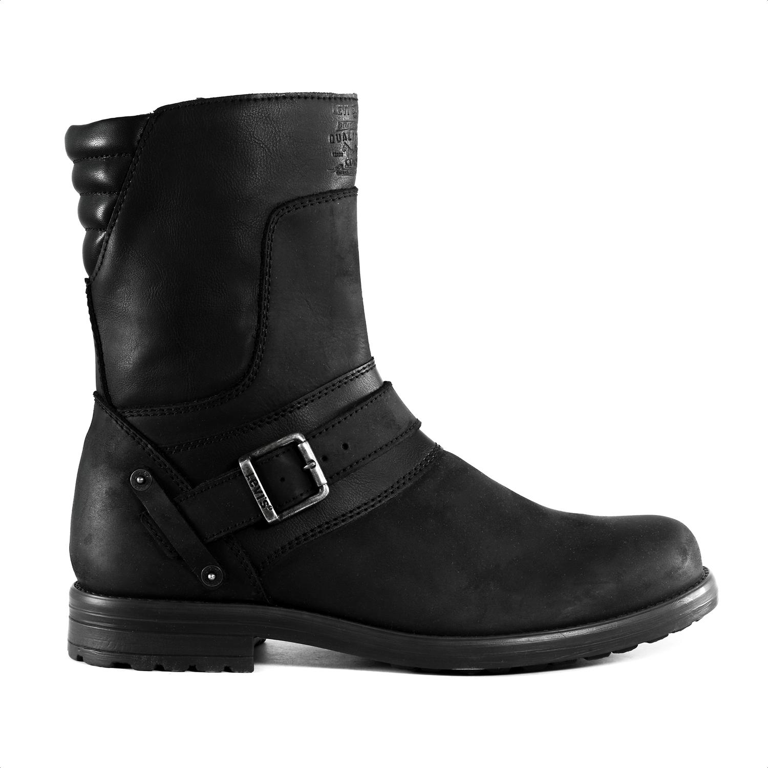 Foto 2 pulgar | Bota de Piel Levi's L229111 color Negro para Hombre