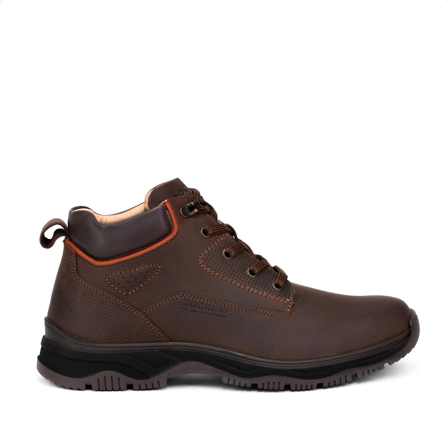 Foto 2 pulgar | Bota de Piel Dockers D220541 Choco para Hombre