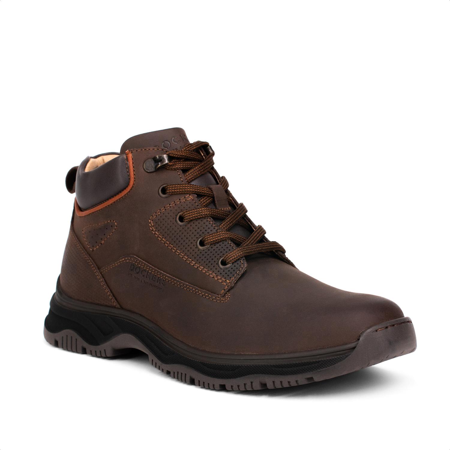 Foto 3 pulgar | Bota de Piel Dockers D220541 Choco para Hombre