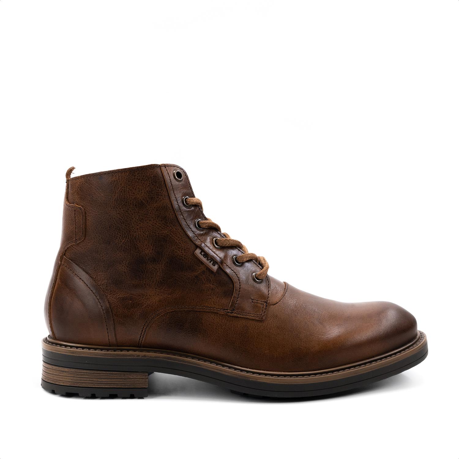 Botines de Piel Levi's Marrones para Hombre