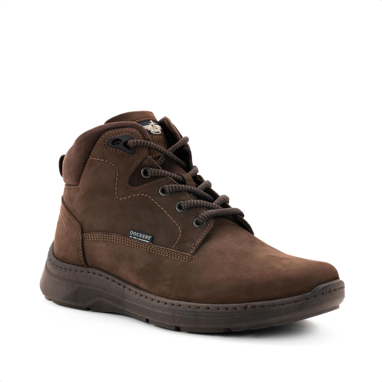 Foto 3 pulgar | Bota de Piel Dockers D221541 Choco para Hombre