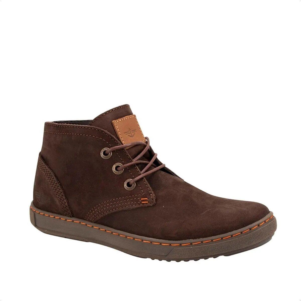 Botines Dockers de Piel Marrones para Hombre