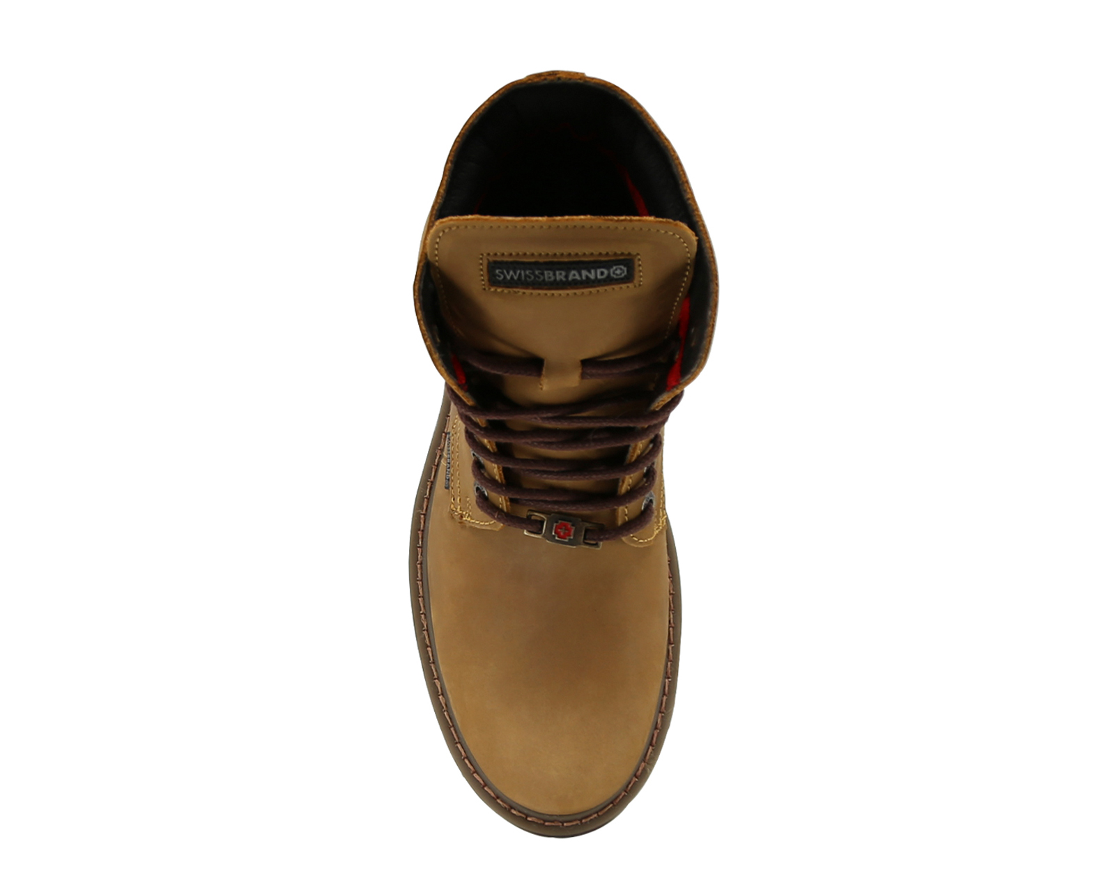 Foto 2 | Bota Urbana Swissbrand Zug 361 Miel Para Hombre