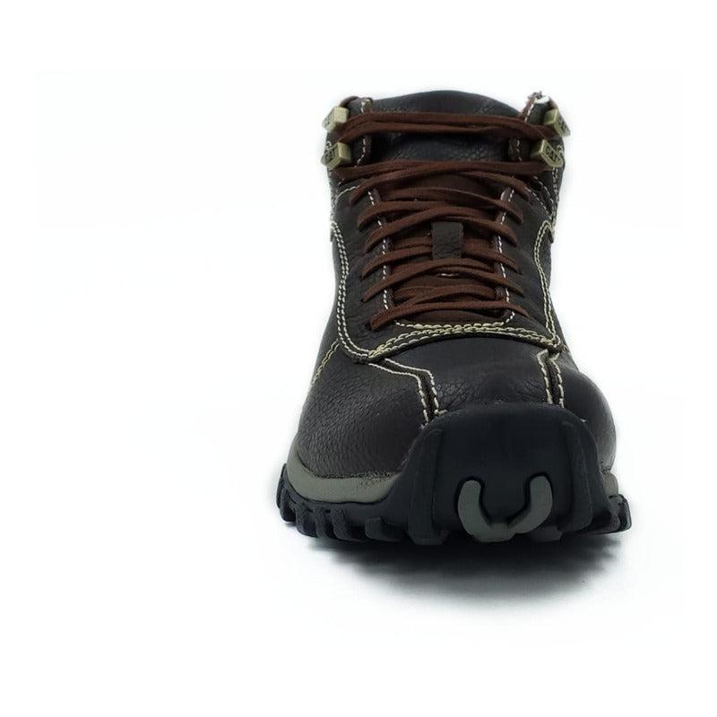 Foto 4 pulgar | Bota Caterpillar Elite Dark Walnut color Marrón para Hombre