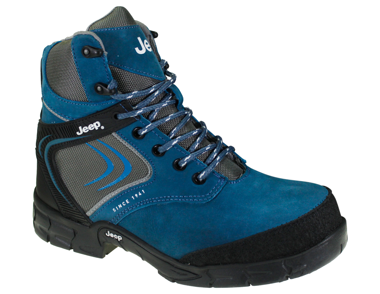 Botas Jeep Con Casquillo Hombre 5107 color Azul