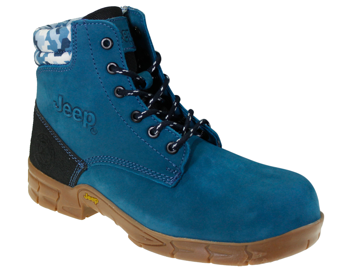 Foto 2 pulgar | Botas Jeep Con Casquillo Hombre 5124 color Azul