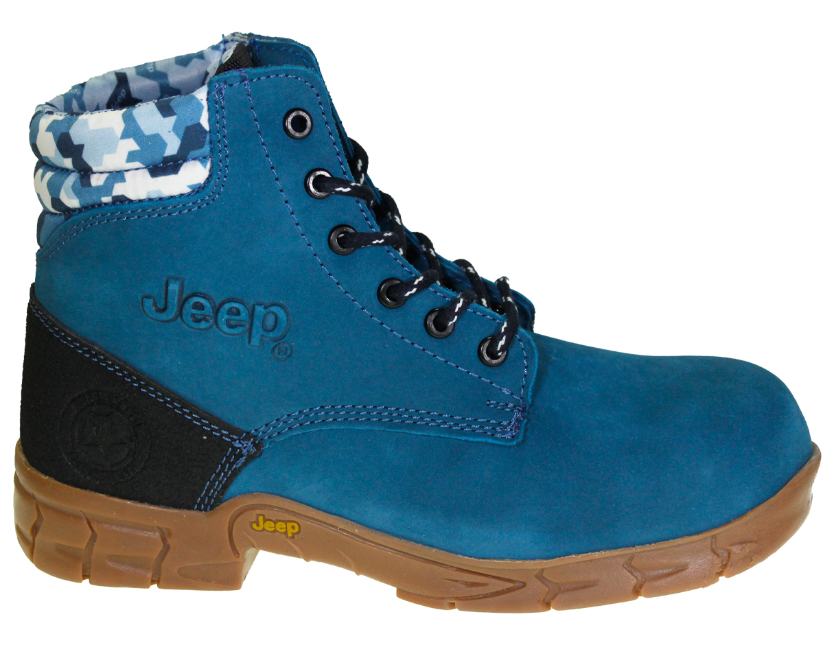 Foto 3 pulgar | Botas Jeep Con Casquillo Hombre 5124 color Azul