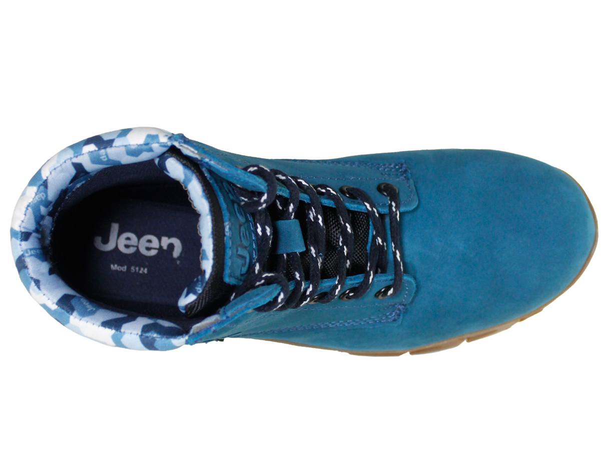 Foto 4 pulgar | Botas Jeep Con Casquillo Hombre 5124 color Azul