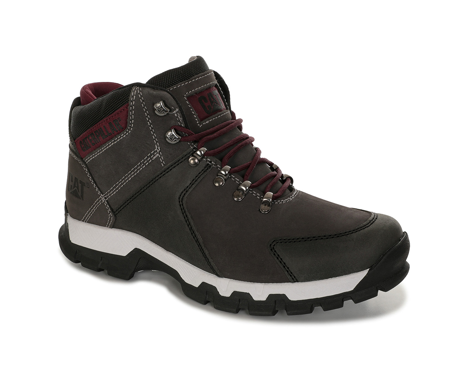 Bota Caterpillar P725713m4m color Gris Piel