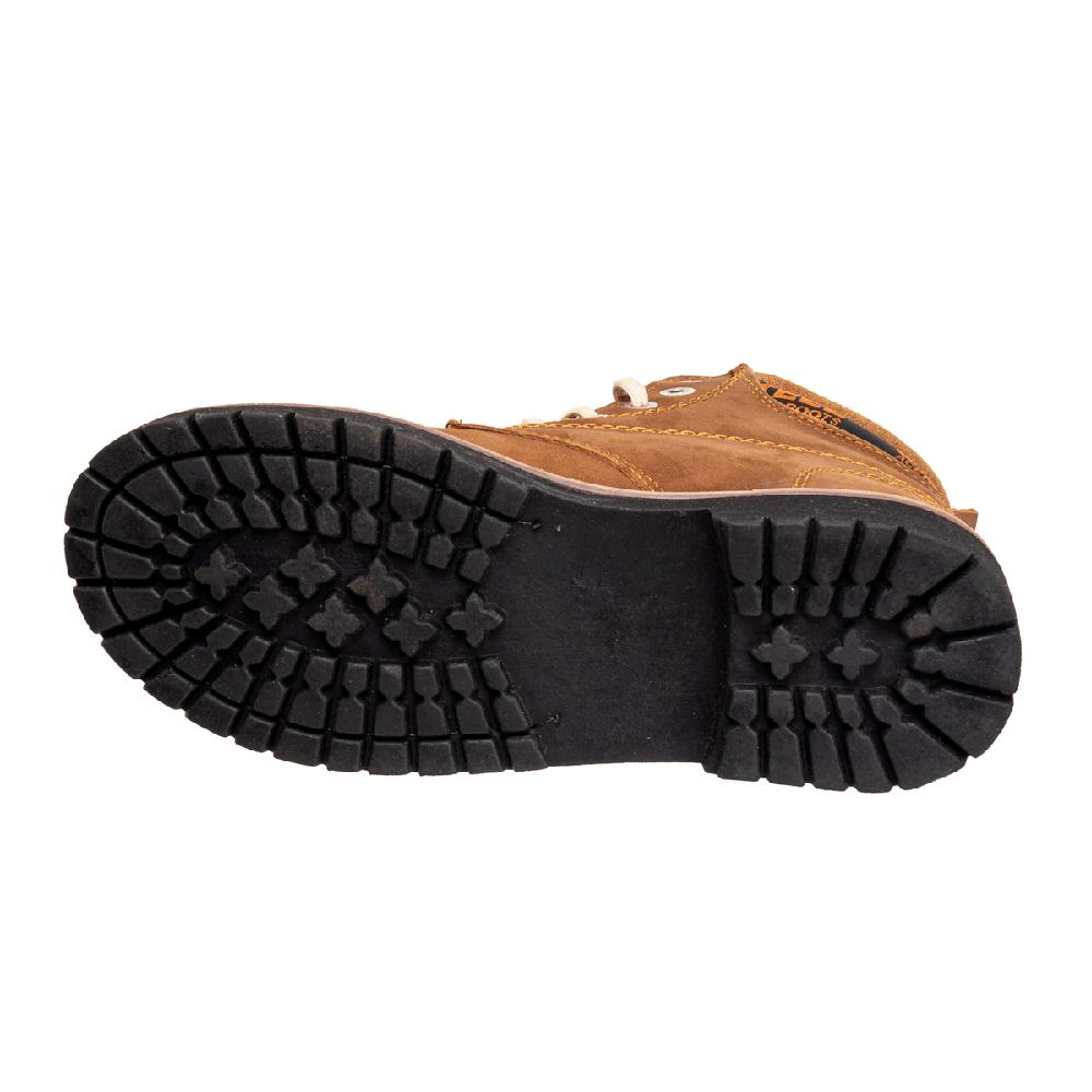 Foto 6 pulgar | Botas Steel Boost Cafés para Hombre