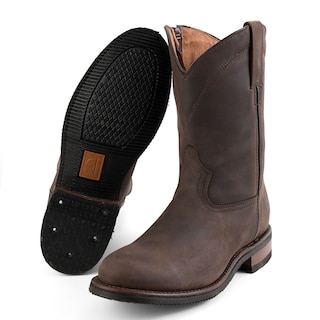 Foto 4 | Botas Siete Leguas Roper Estilo 1677 color Marrón de Piel con Cierre y Suela Antiderrapante