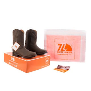 Foto 5 | Botas Siete Leguas Roper Estilo 1677 color Marrón de Piel con Cierre y Suela Antiderrapante