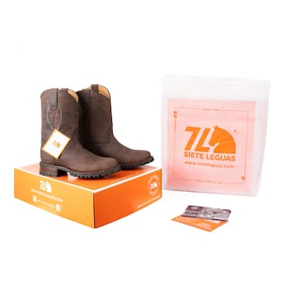 Foto 5 | Botas Siete Leguas Roper Estilo 1000 color Marrón de Piel con Suela Track Antiderrapante