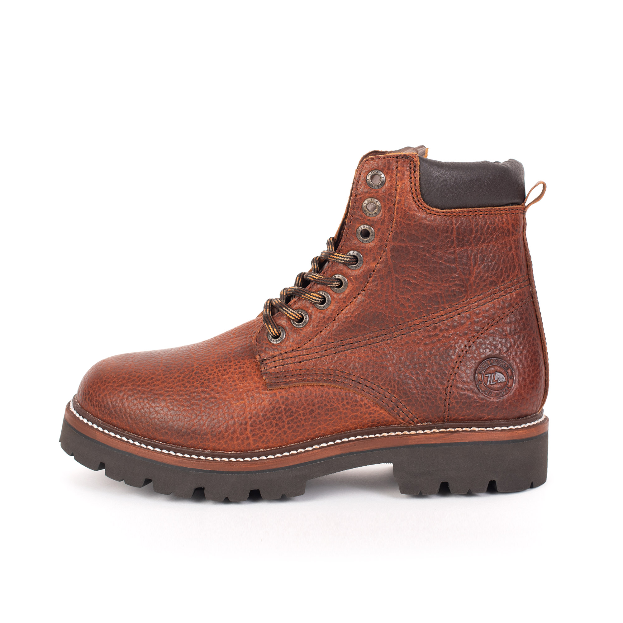 Foto 1 | Botas Haiker de Piel Siete Leguas color Whiskey