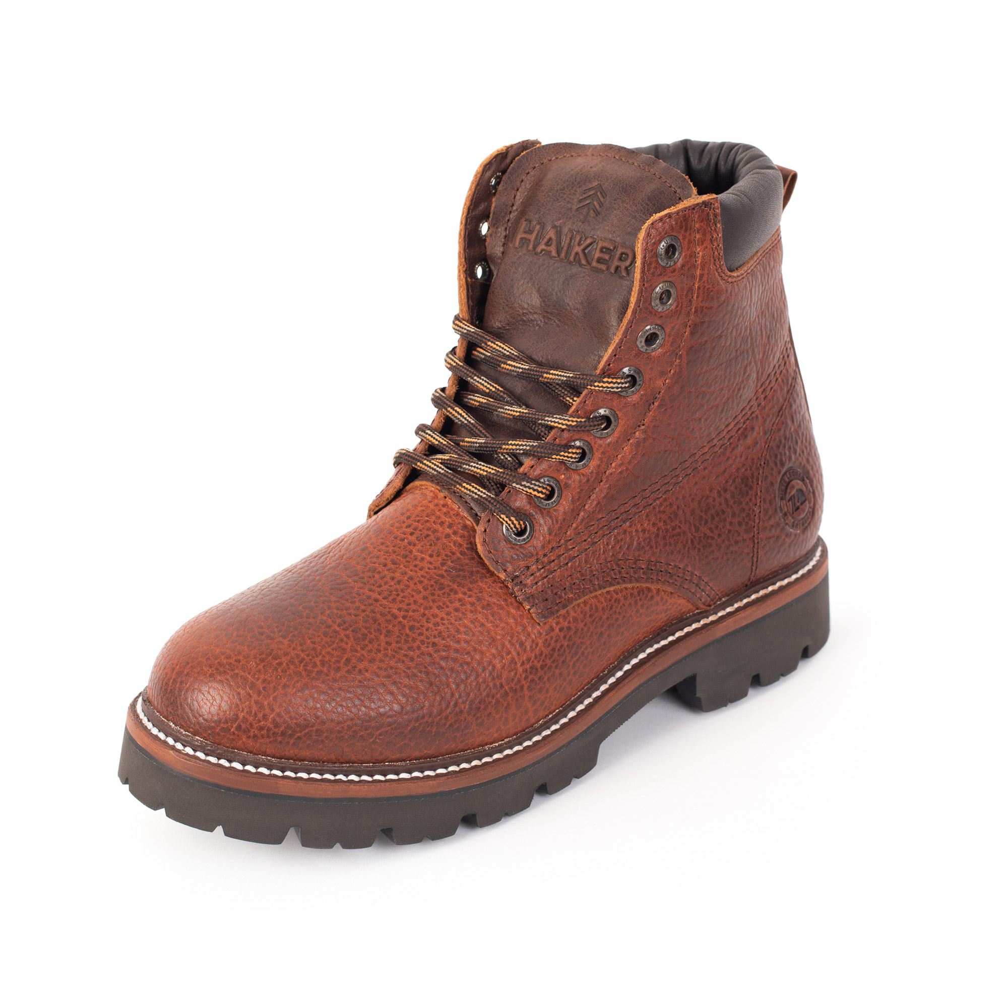 Foto 4 pulgar | Botas Haiker de Piel Siete Leguas color Whiskey