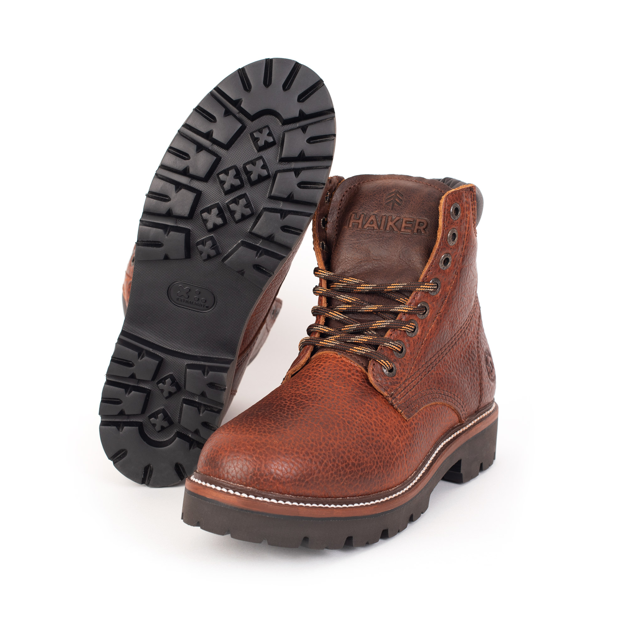 Foto 4 | Botas Haiker de Piel Siete Leguas color Whiskey