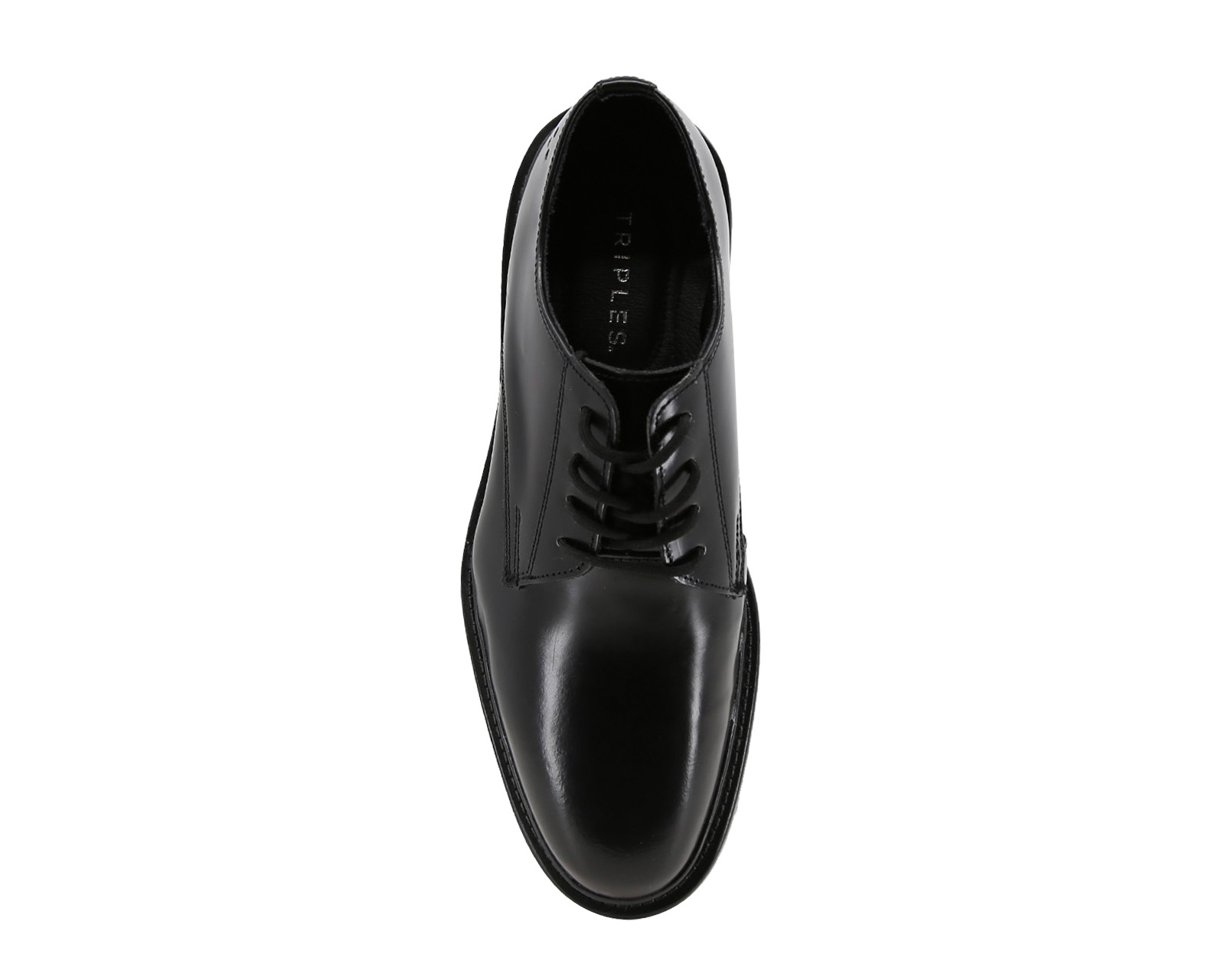 Foto 3 pulgar | Zapato Oxford Casual Triples Ezra 35900 Negro para Hombre