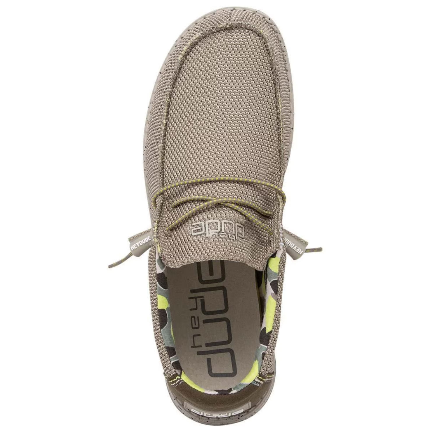 Foto 5 pulgar | Zapatos Hey Dude Sox Camel Cafés para Hombre