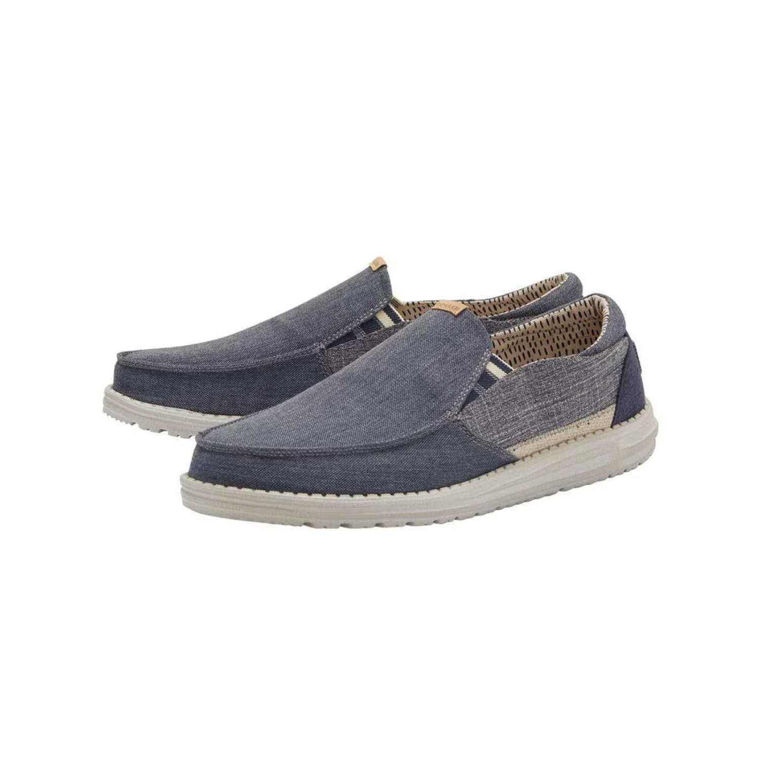 Foto 3 pulgar | Zapatos Hey Dude Thad Chambray Azules para Hombre