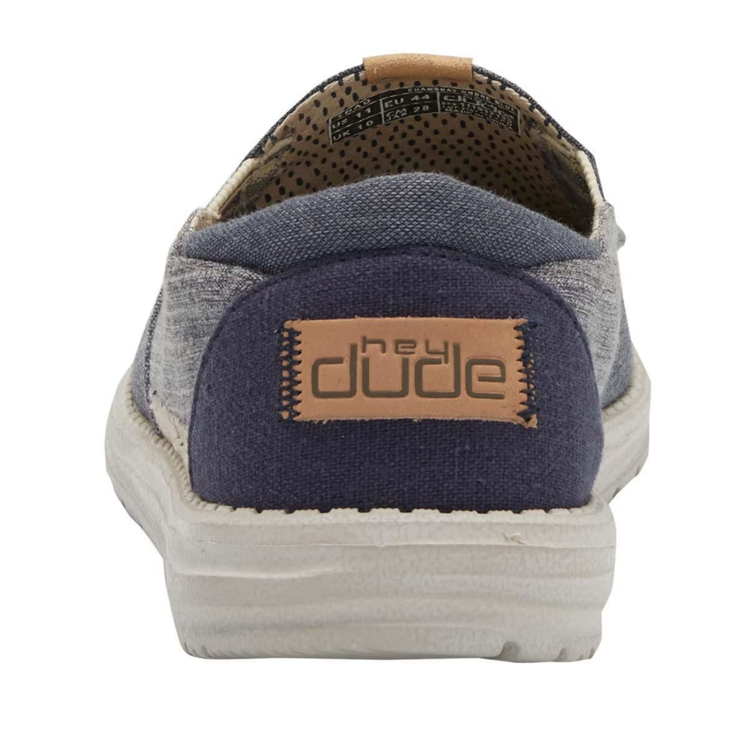 Foto 4 pulgar | Zapatos Hey Dude Thad Chambray Azules para Hombre