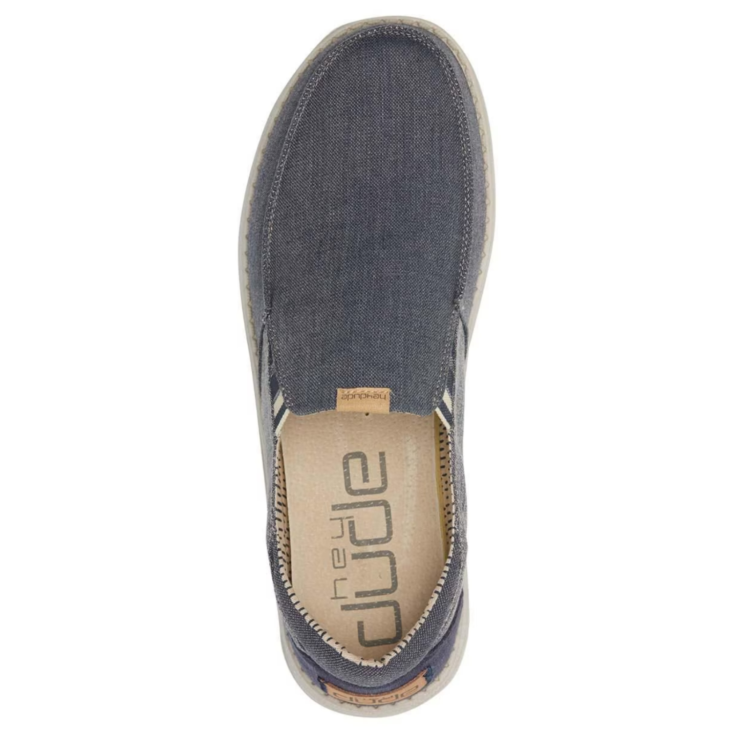 Foto 5 pulgar | Zapatos Hey Dude Thad Chambray Azules para Hombre