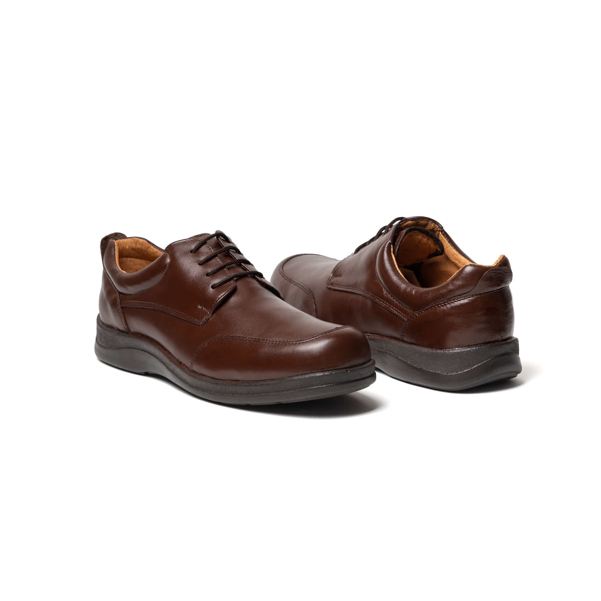 Foto 4 pulgar | Zapatos de Piel Baraldi Brandy para Hombre