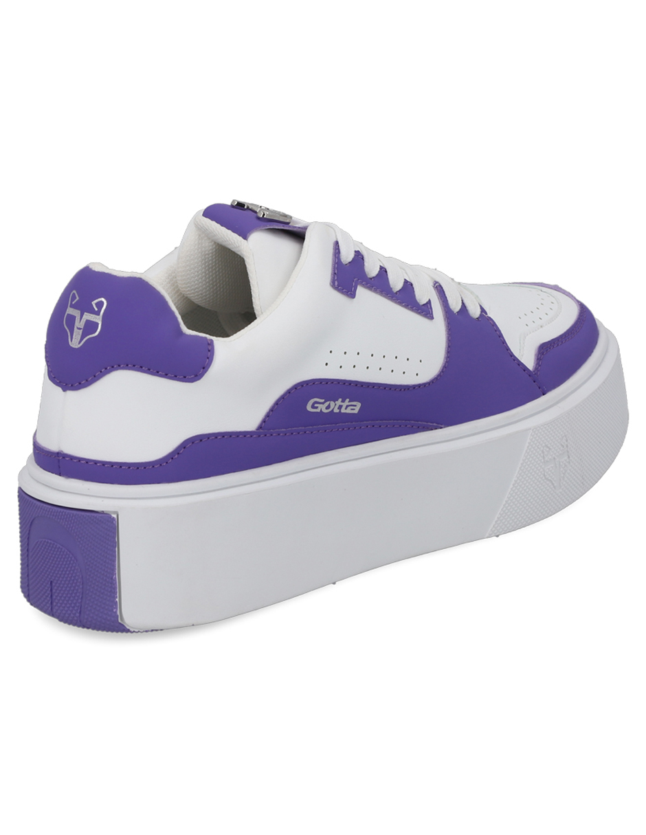 Foto 4 pulgar | Tenis Gotta color Morado 43041