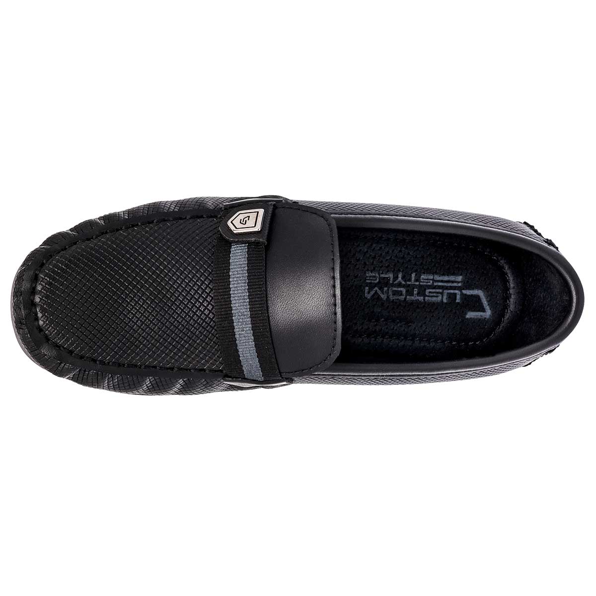 Foto 3 pulgar | Negro Total Zapato Casual Para Hombre Negro, Código 109180-3