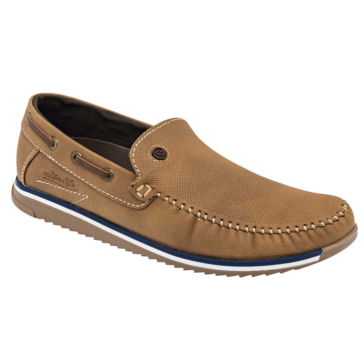 Negro Total Zapato Casual Para Hombre Camel, Código 85964-1