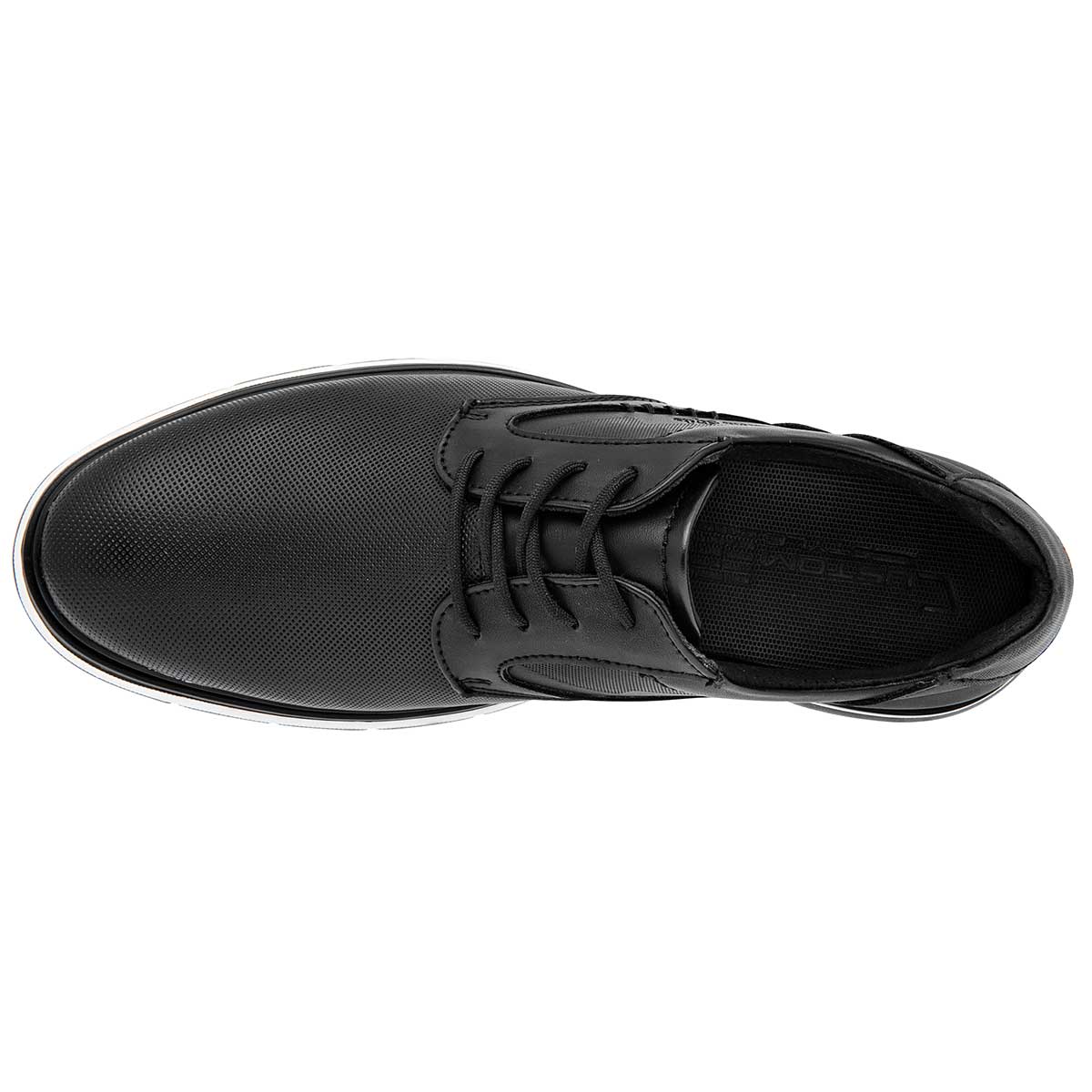 Foto 3 pulgar | Negro Total Zapato Casual Para Hombre Negro, Código 101014-1