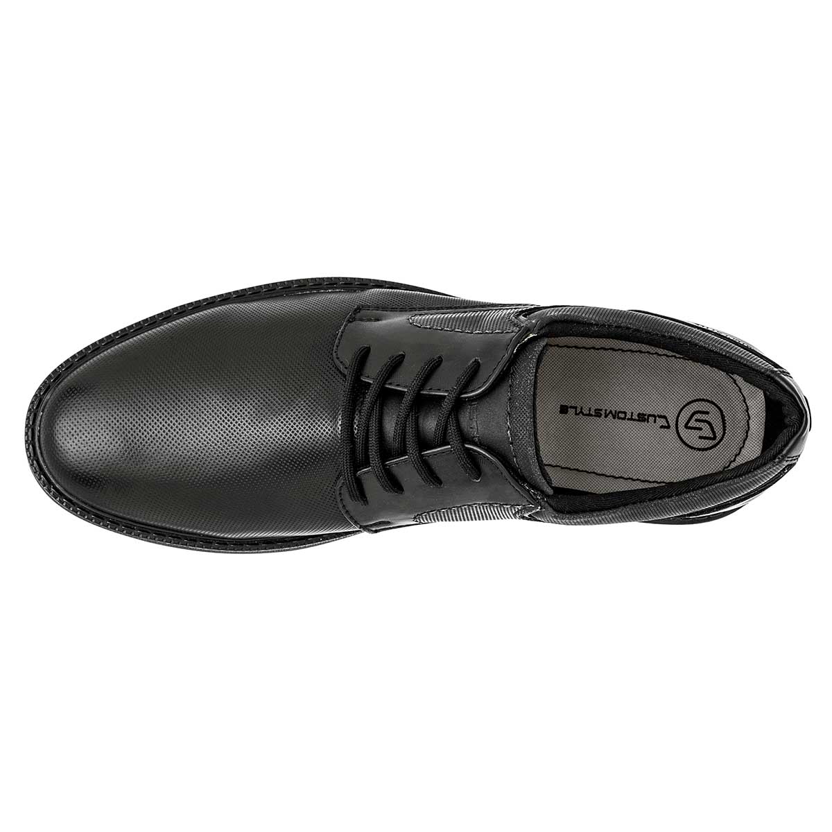 Foto 3 pulgar | Negro Total Zapato Casual Para Hombre Negro, Código 117162-1