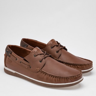 Foto 2 | Zapato Casual Negro Total Café 125569-f para Hombre