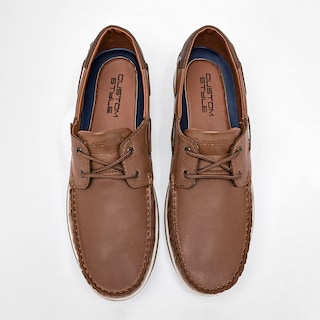Foto 3 | Zapato Casual Negro Total Café 125569-f para Hombre