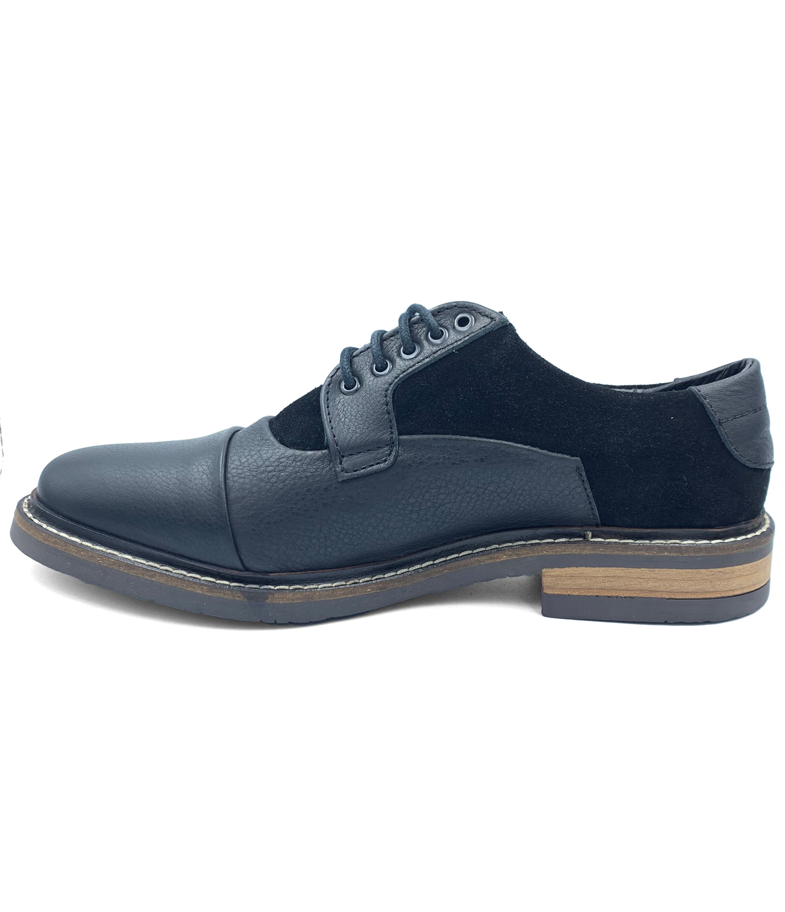 Foto 2 | Zapato Casual Comboni 8622 Color Negro Gamuza