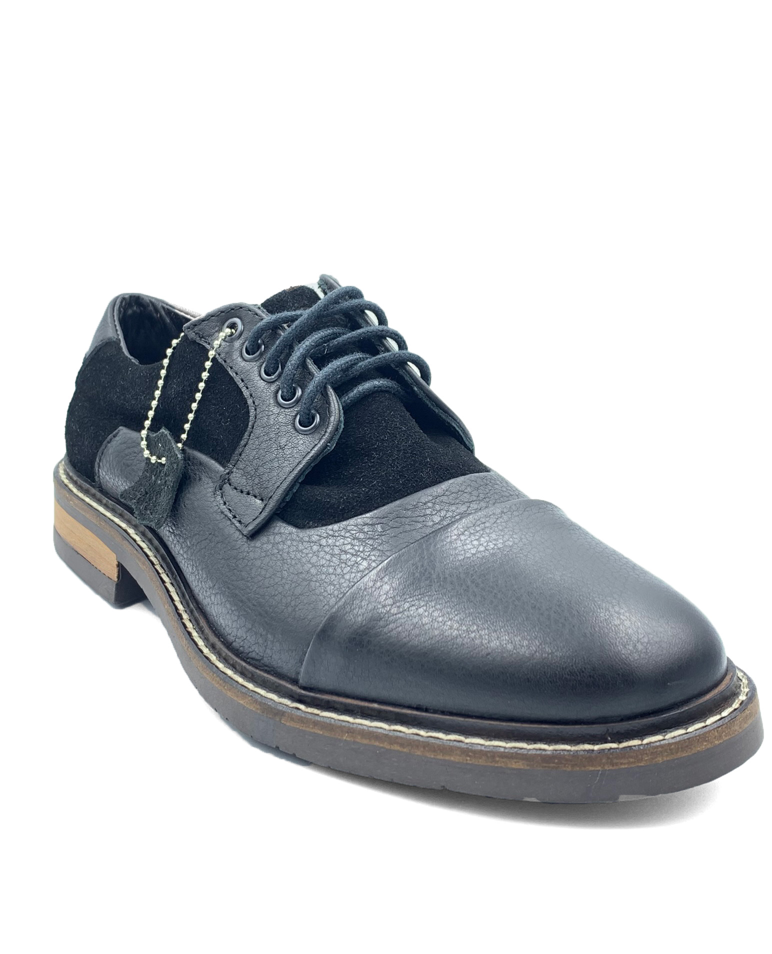 Foto 4 | Zapato Casual Comboni 8622 Color Negro Gamuza