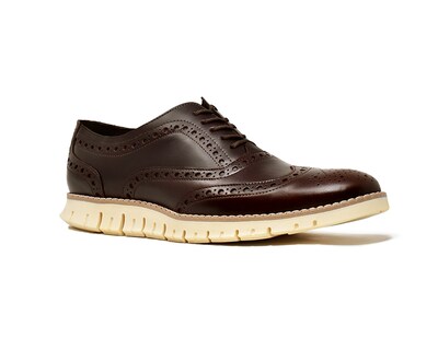 Foto 1 | Bostoniano Warlock 5005 Café De Piel Para Hombre