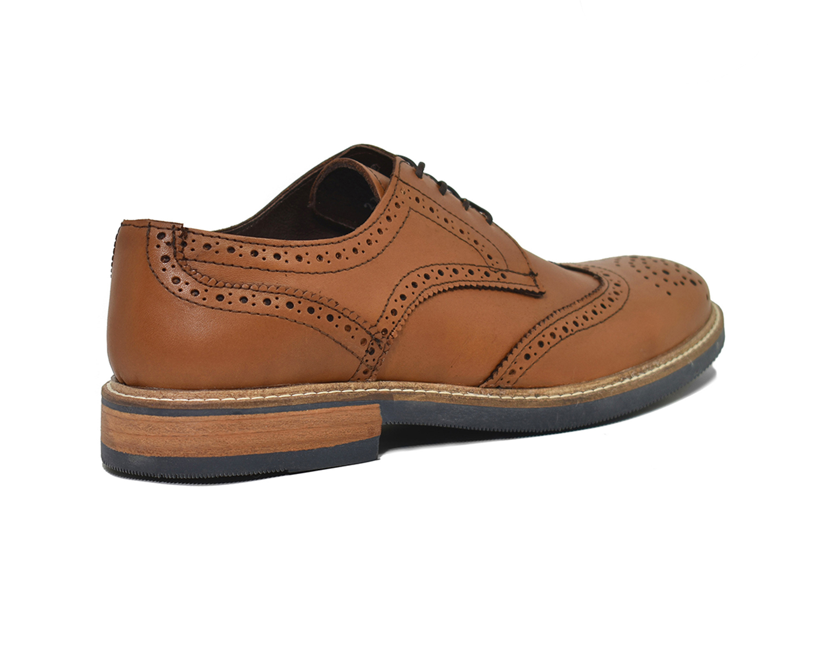 Foto 4 pulgar | Bostoniano Warlock 8003 Miel De Piel Para Hombre