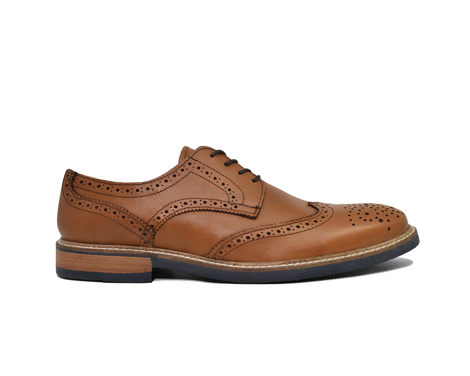 Foto 5 pulgar | Bostoniano Warlock 8003 Miel De Piel Para Hombre