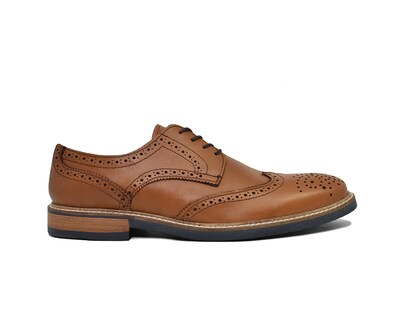 Foto 4 | Bostoniano Warlock 8003 Miel De Piel Para Hombre