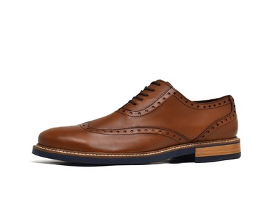 Foto 1 | Bostoniano Warlock 8004 Miel De Piel Para Hombre