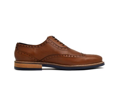 Foto 4 | Bostoniano Warlock 8004 Miel De Piel Para Hombre