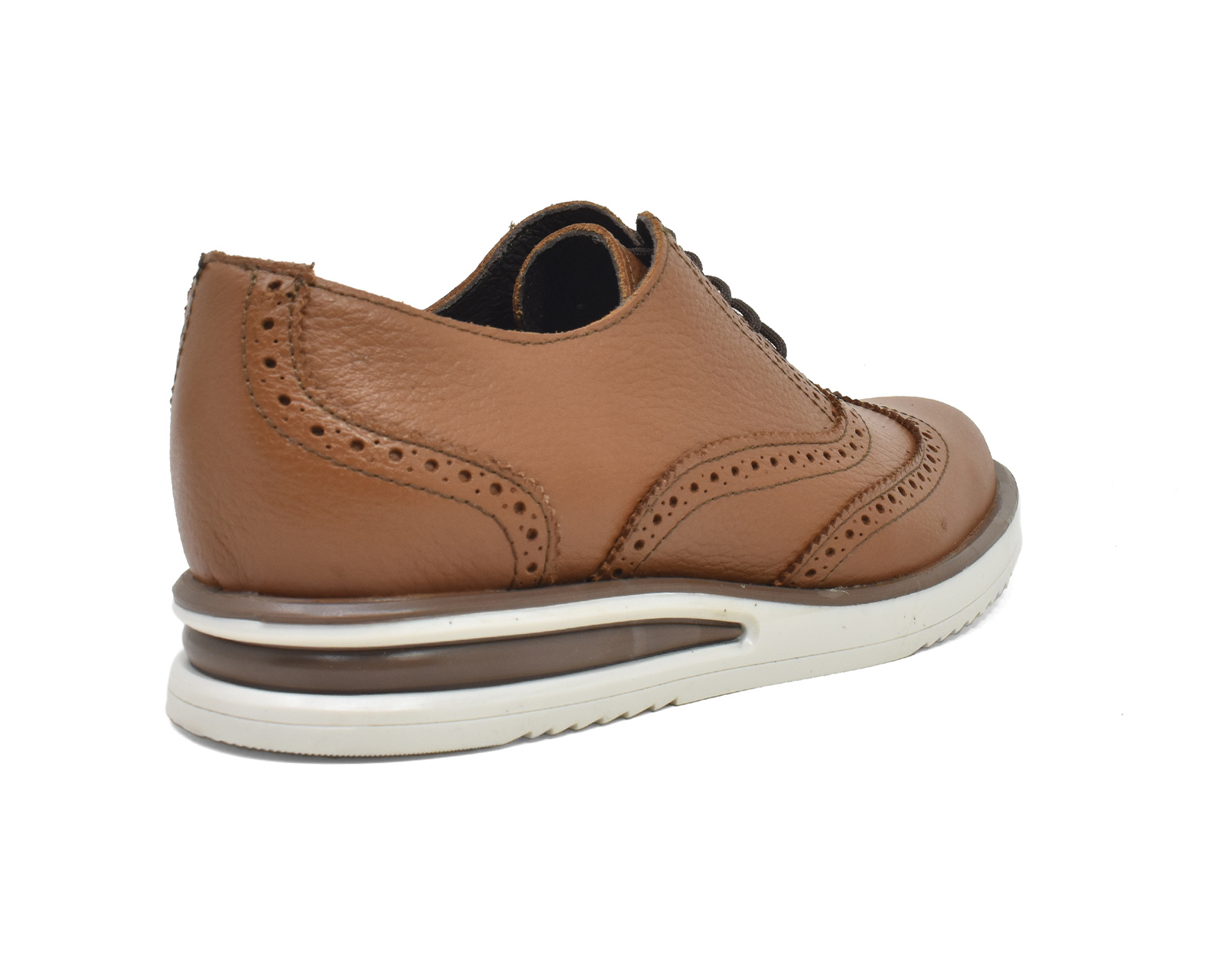 Foto 4 pulgar | Bostoniano Warlock 9156 Maple De Piel Para Hombre