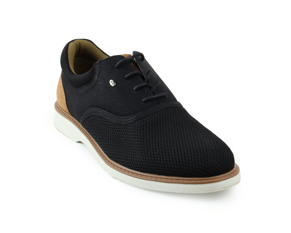 Foto 2 pulgar | Zapatos Casuales Lob Footwear Negros para Hombre