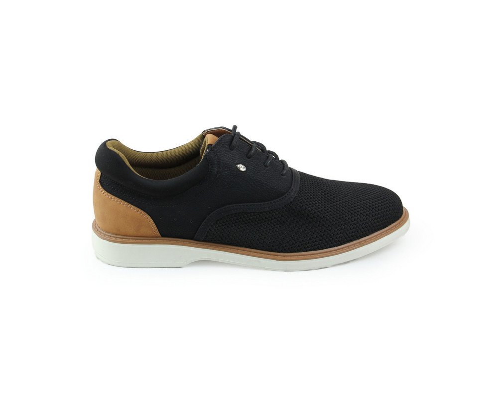 Foto 2 | Zapatos Casuales Lob Footwear Negros para Hombre