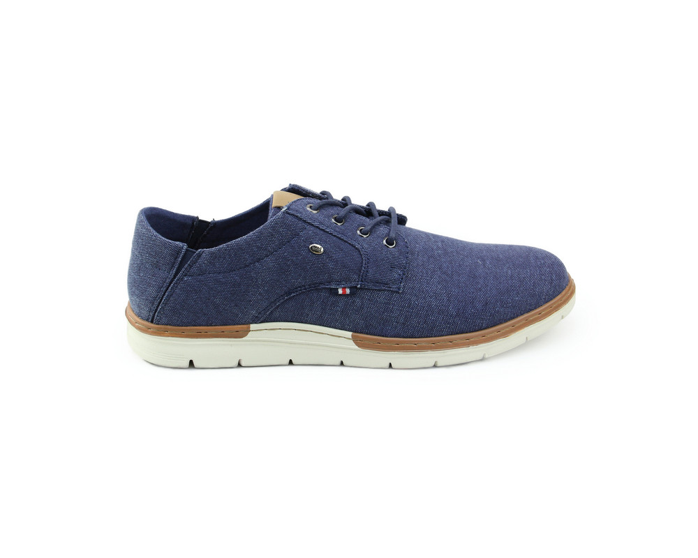 Foto 2 | Zapato Casual Lob Footwear Textil Azul para Hombre